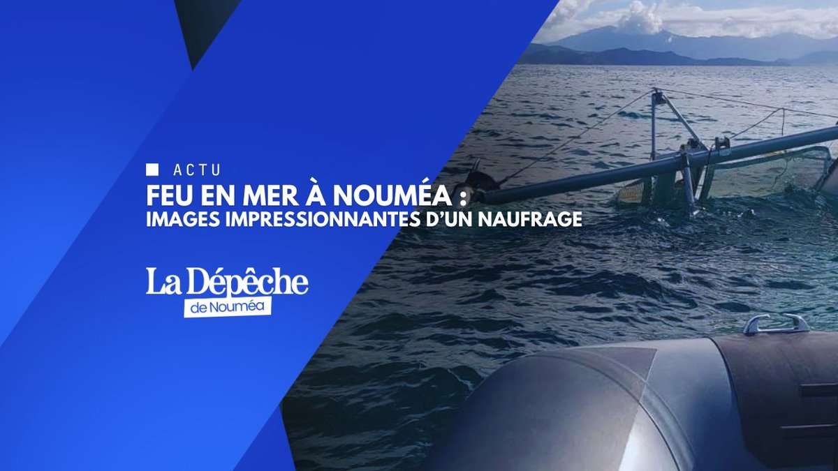 Drame évité de justesse : un catamaran sombre en flammes
