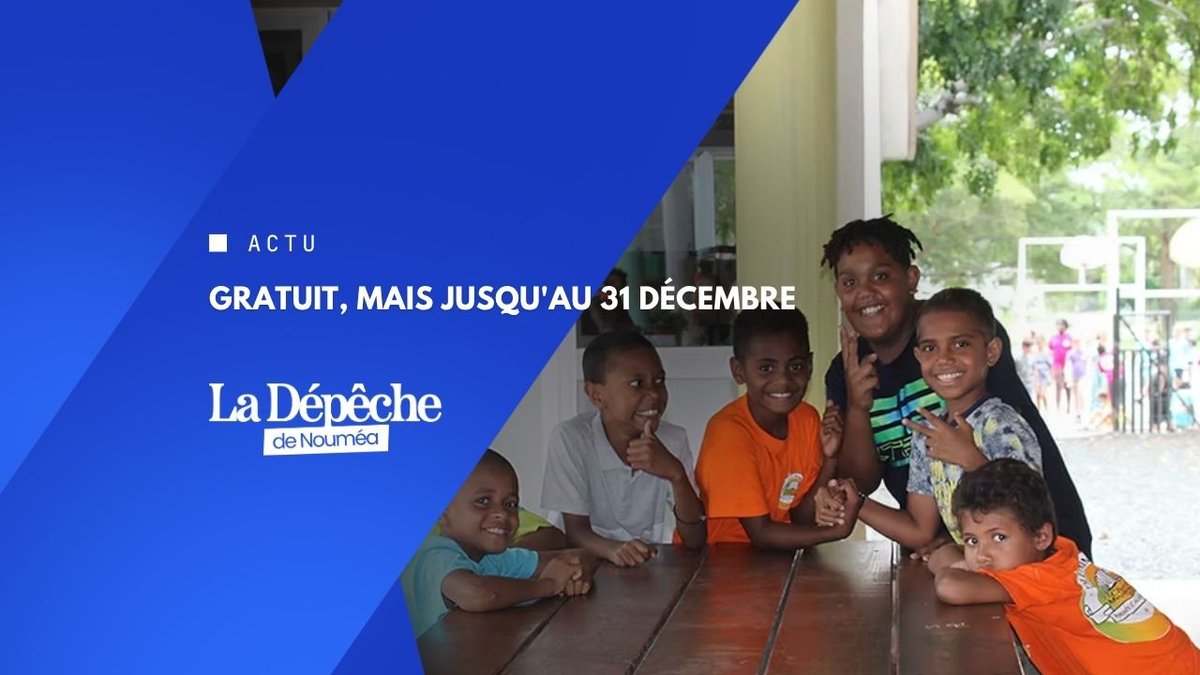 Koumac passe la cantine à 0 F CFP