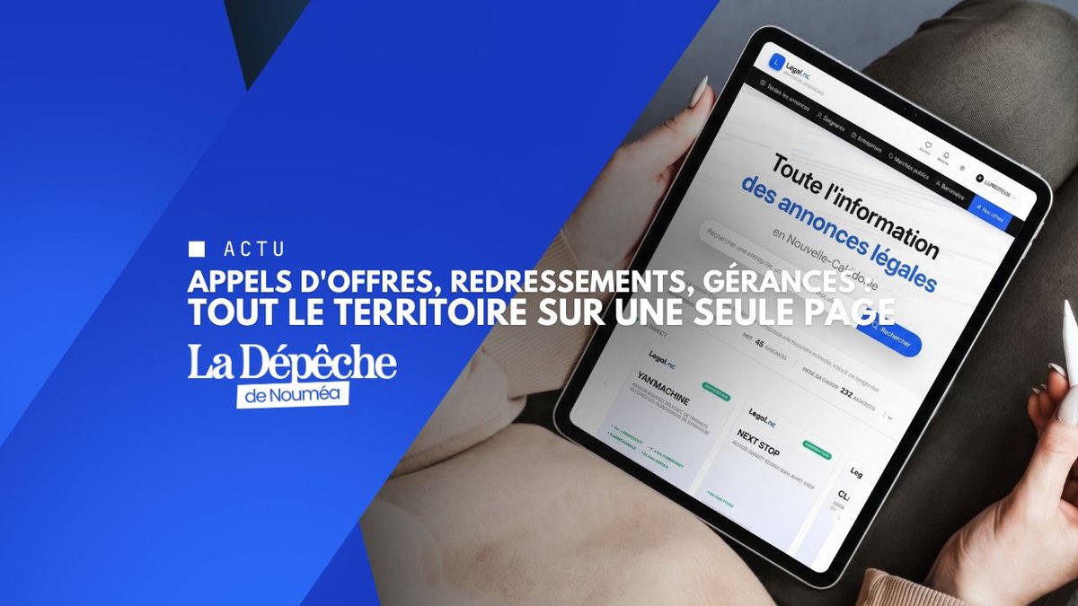 Appels d'offres, redressements, gérances : tout le territoire sur une seule page