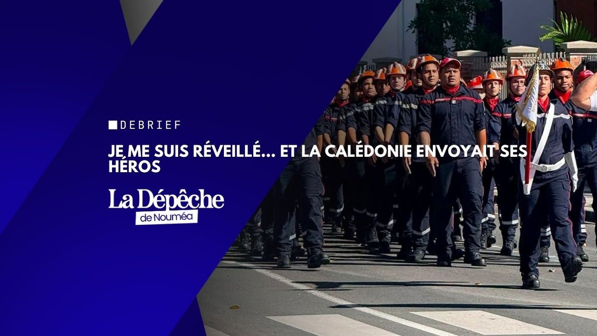 Je me suis réveillé et la Calédonie envoyait ses héros