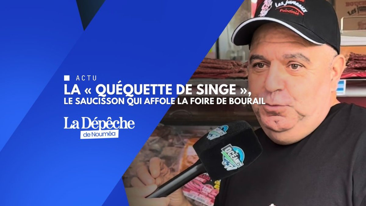 La « quéquette de singe », le saucisson qui affole la foire de Bourail