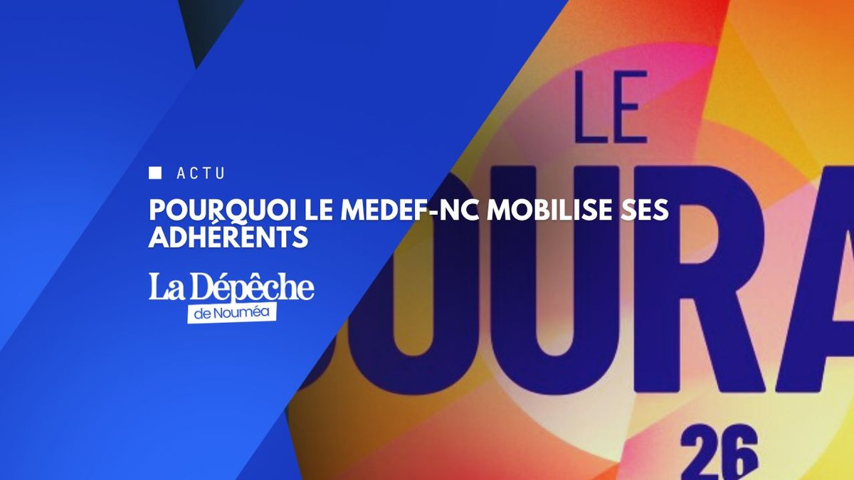 Le MEDEF-NC mise gros sur La REF 2026