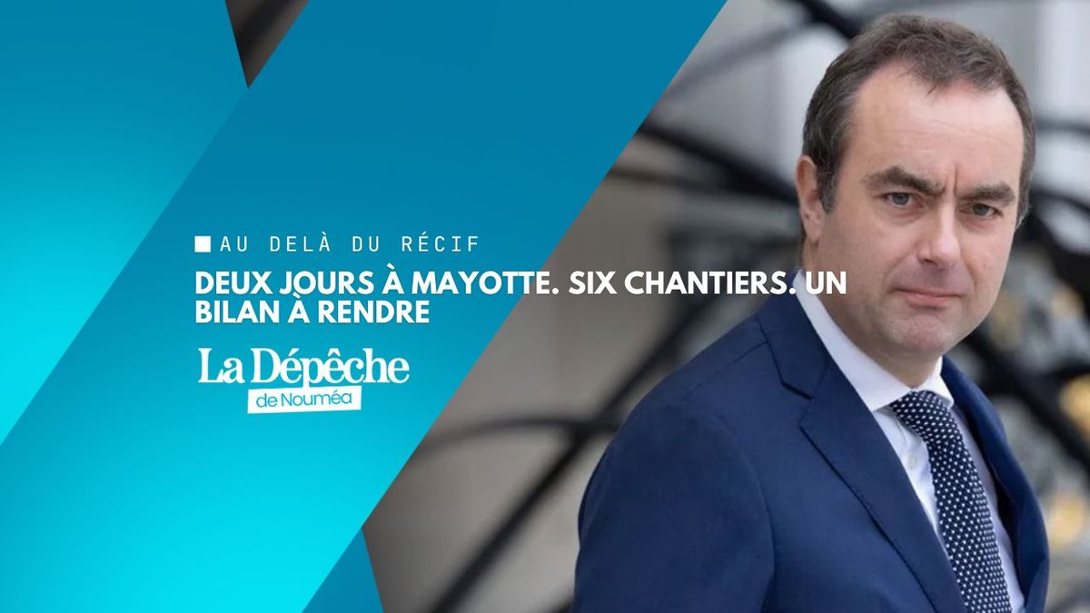 Mayotte : ce que Lecornu vient vérifier sur place