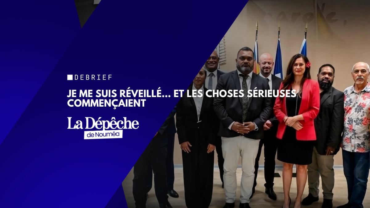 Je me suis réveillé… et les choses sérieuses commençaient