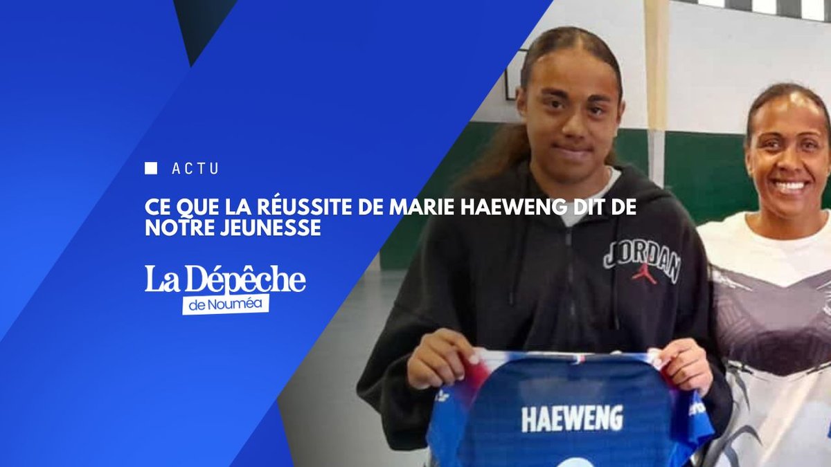 À 16 ans, elle porte déjà le maillot bleu