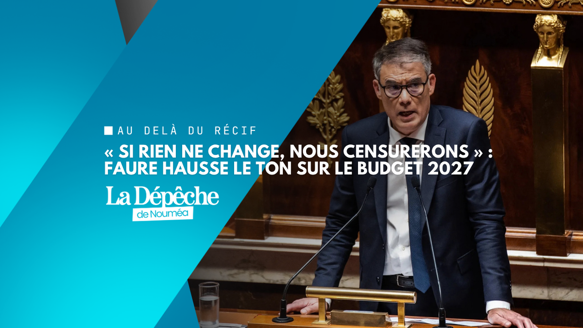 Budget 2027 : Olivier Faure menace de censurer le gouvernement Lecornu