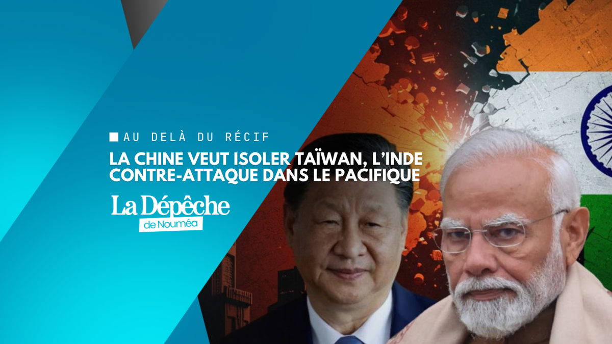 Taïwan : la Chine accentue la pression sur Palau, l’Inde renforce sa présence dans le Pacifique