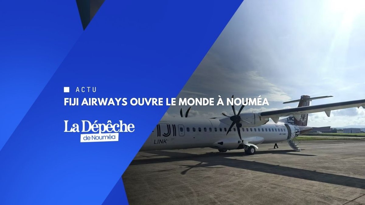 Fiji Link atterrit à Nouméa
