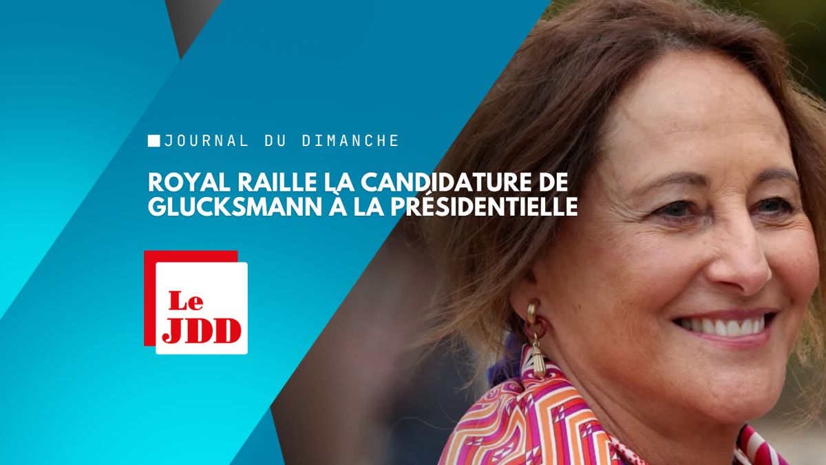 «Vous ne mettez pas un stagiaire à la tête d'une entreprise» : Royal raille la candidature de Glucksmann à la présidentielle
