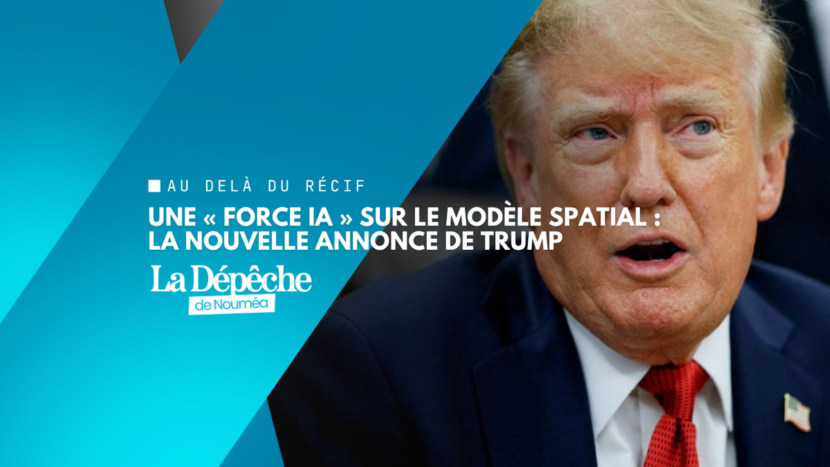 Intelligence artificielle : Trump annonce une « Force IA » et refuse tout ralentissement