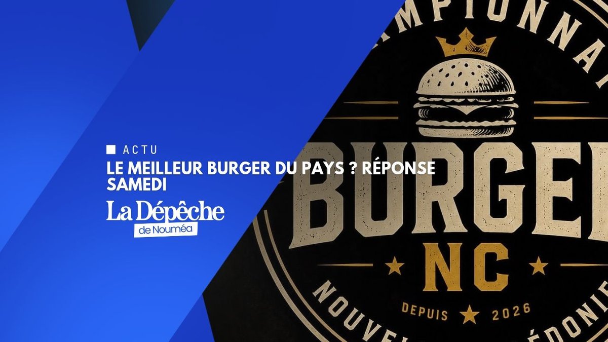 Un champion du monde du burger à Nouméa !