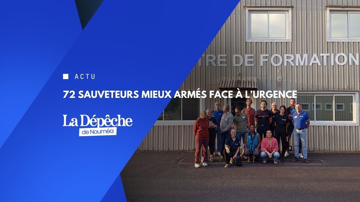 Secours : 72 pros formés en un mois