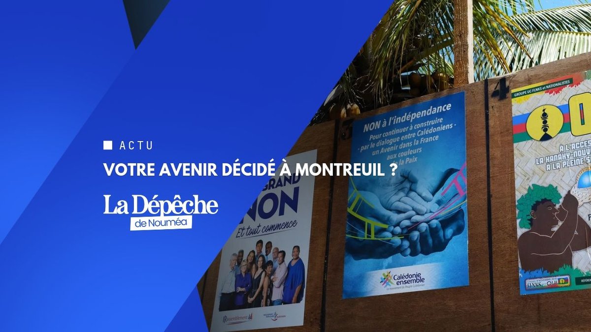 Poursuite d'un processus d'autodétermination : une majorité de Français n'y sont pas favorables
