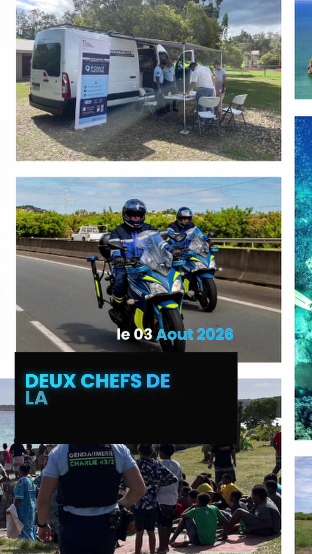 Deux commandants, deux territoires, une même mission : on vous raconte les cérémonies d'adieu qui ont marqué Poindimié et Koné 🎖️      📎 Lien en bio