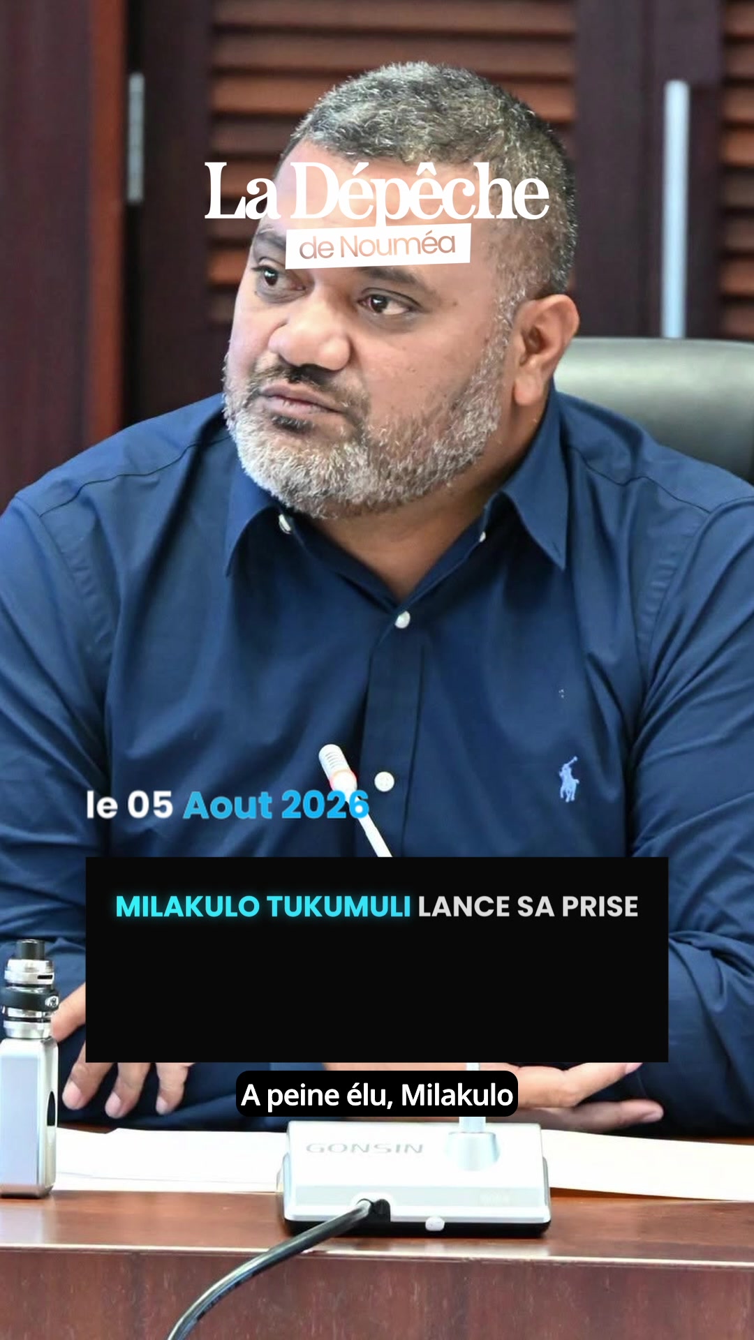 Nouveau président, nouveau tempo : Tukumuli enchaîne les rencontres institutionnelles pour sauver un territoire au bord du gouffre financier.      📎 Lien en bio