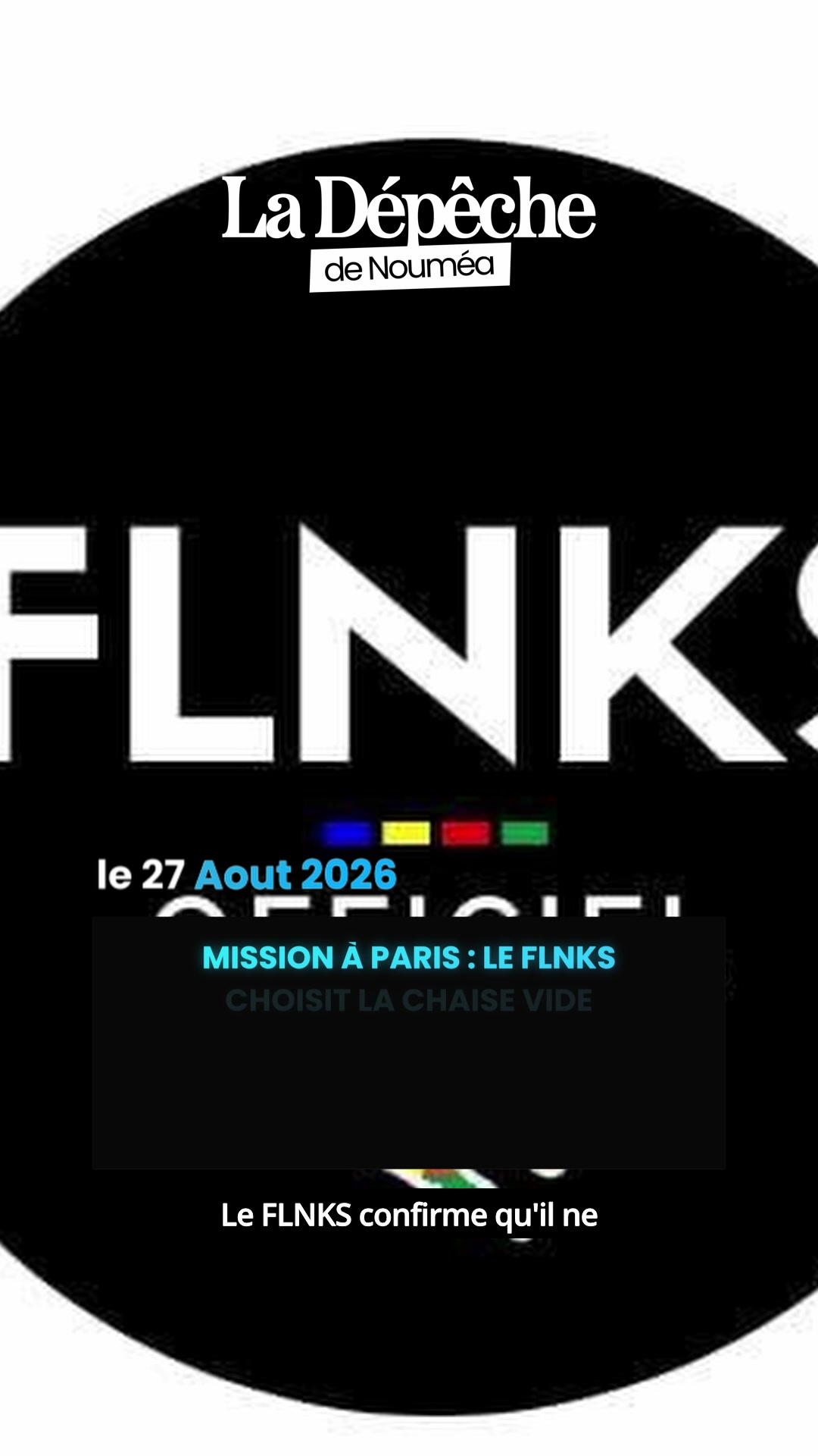 Le FLNKS boycotte le rendez-vous financier le plus crucial avec l'État... pendant que le pays coule financièrement 😳      📎 Lien en bio