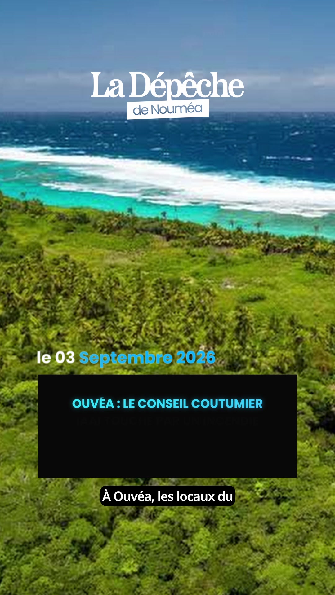 Un bâtiment coutumier sous scellés à Ouvéa, un incendie, une enquête... et un communiqué qui en dit beaucoup plus qu'il n'en dévoile 👀      📎 Lien en bio