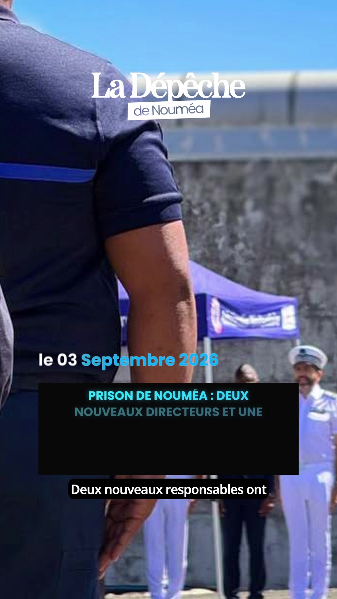 Pendant que Nouméa brûlait en 2024, ils sont restés à leur poste : deux ans après, l'État reconnaît enfin le courage des surveillants pénitentiaires calédoniens 🎖️      📎 Lien en bio