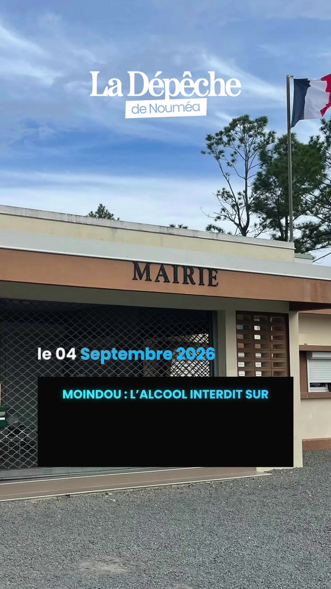 900 invités, une route à haut risque et un arrêté qui tombe : à Moindou, l'alcool est interdit dans la rue tout le week-end !      📎 Lien en bio