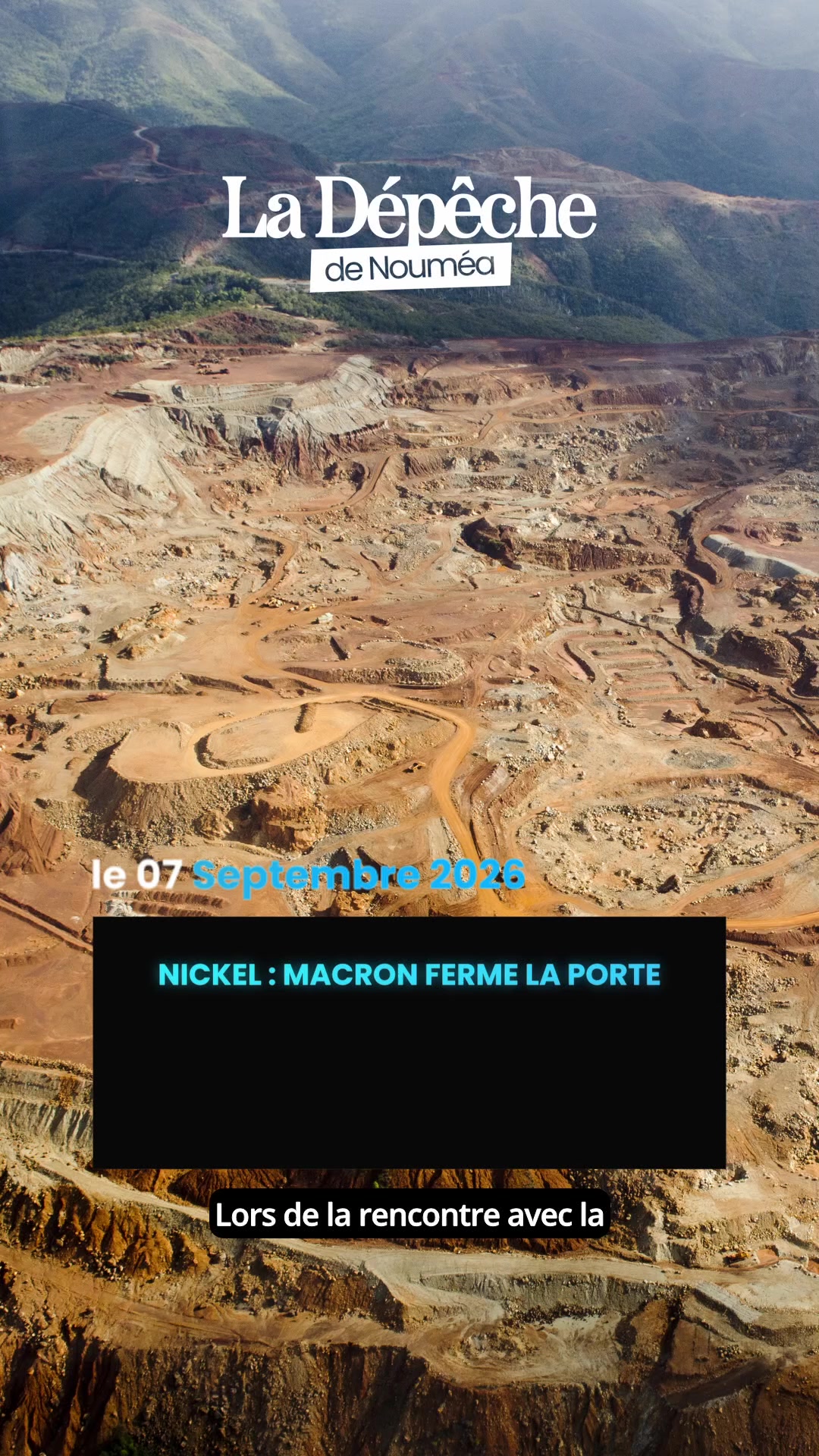 Nickel calédonien, Chine en embuscade : Macron dit stop, et ça fait des vagues jusqu'à l'Élysée !      📎 Lien en bio