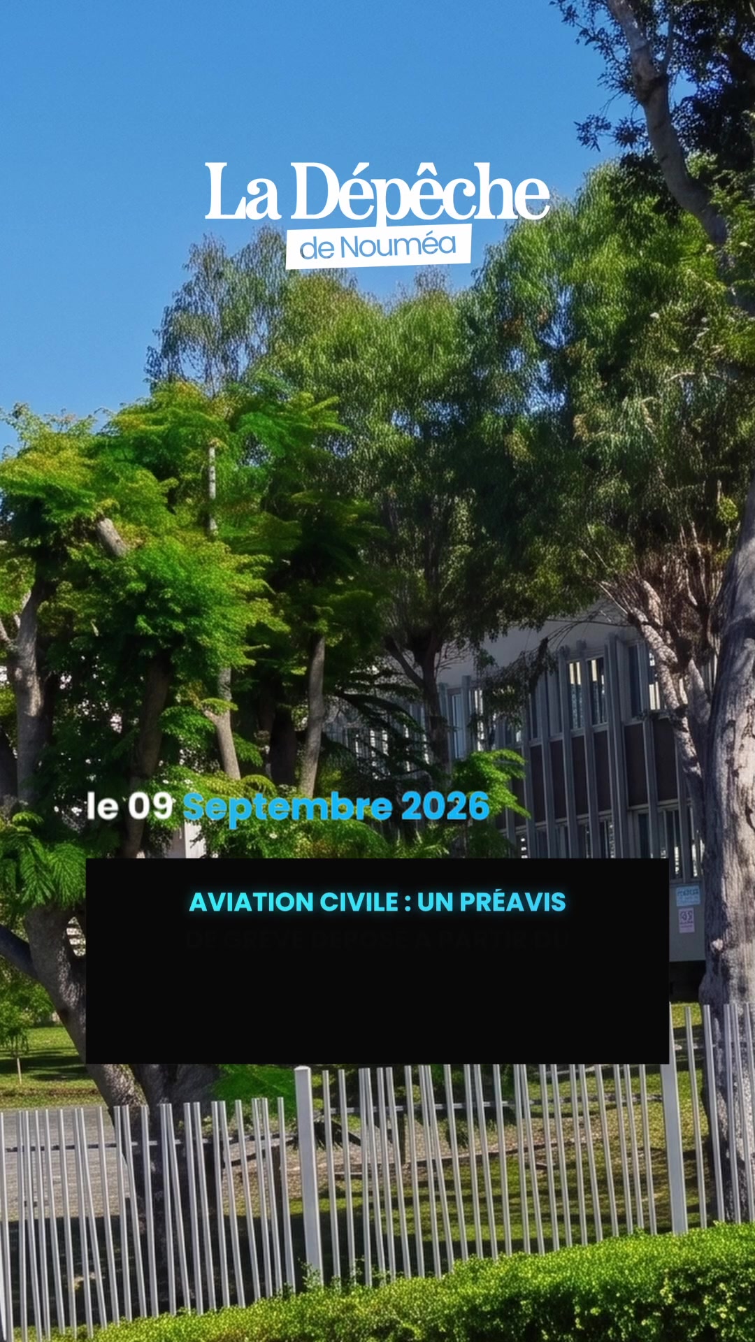 Grève dans l'aviation civile dès vendredi en Nouvelle-Calédonie : la Fédé hausse le ton, et ça pourrait durer !      📎 Lien en bio