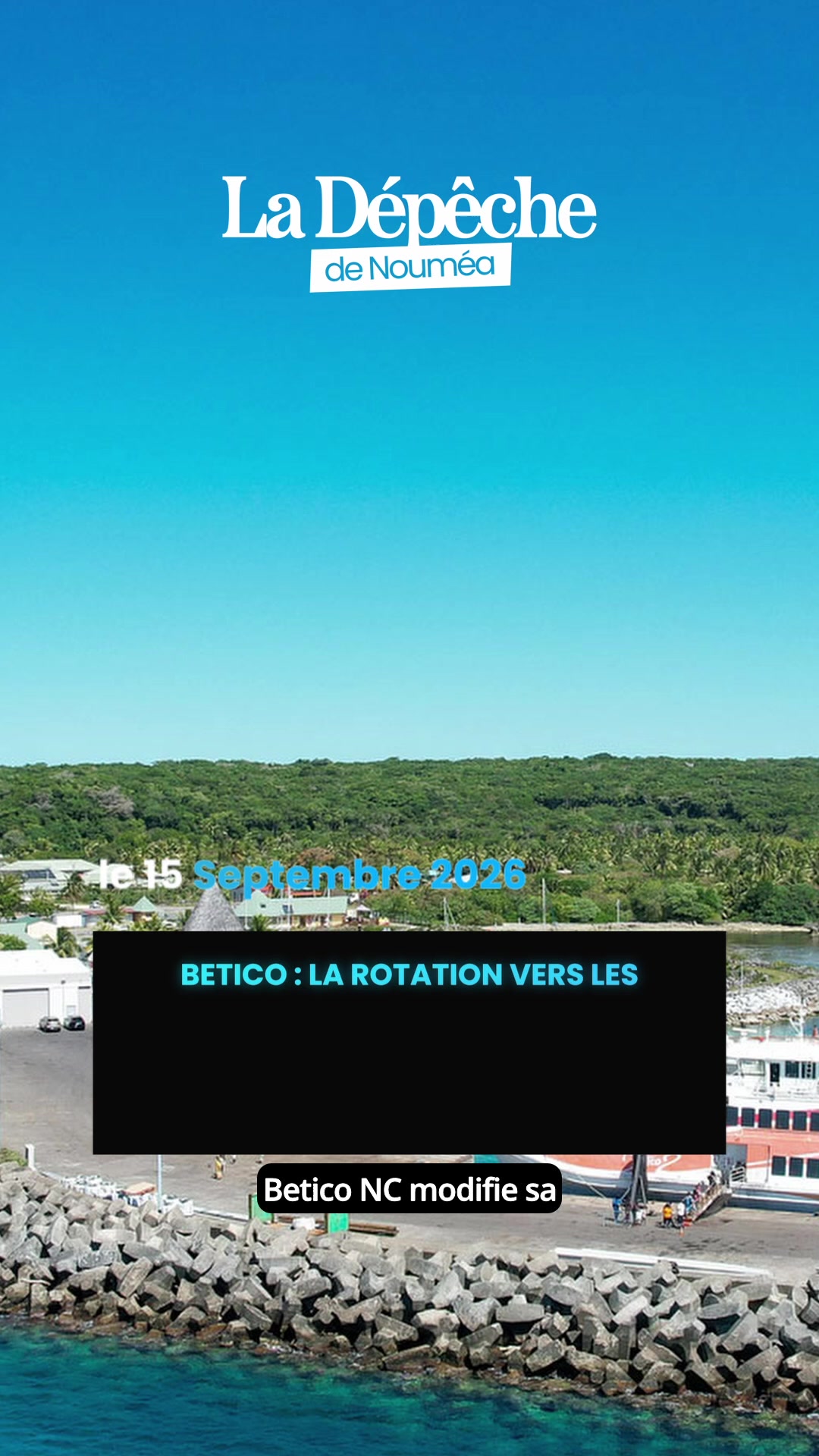 Le vent a forcé le Betico à tout avancer... voici ce qui change (et ce qui ne change PAS) pour les Loyauté cette semaine 👇      📎 Lien en bio