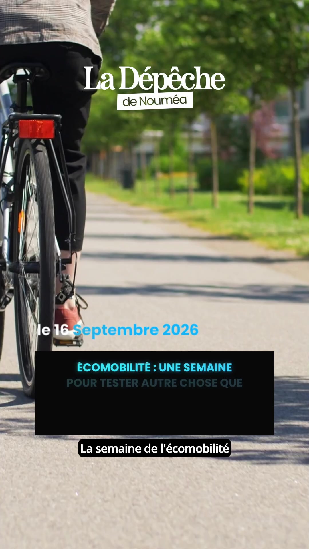 Une semaine pour tester sans culpabiliser : vélo, bus, covoiturage, à vous de choisir 🚲🚌      📎 Lien en bio