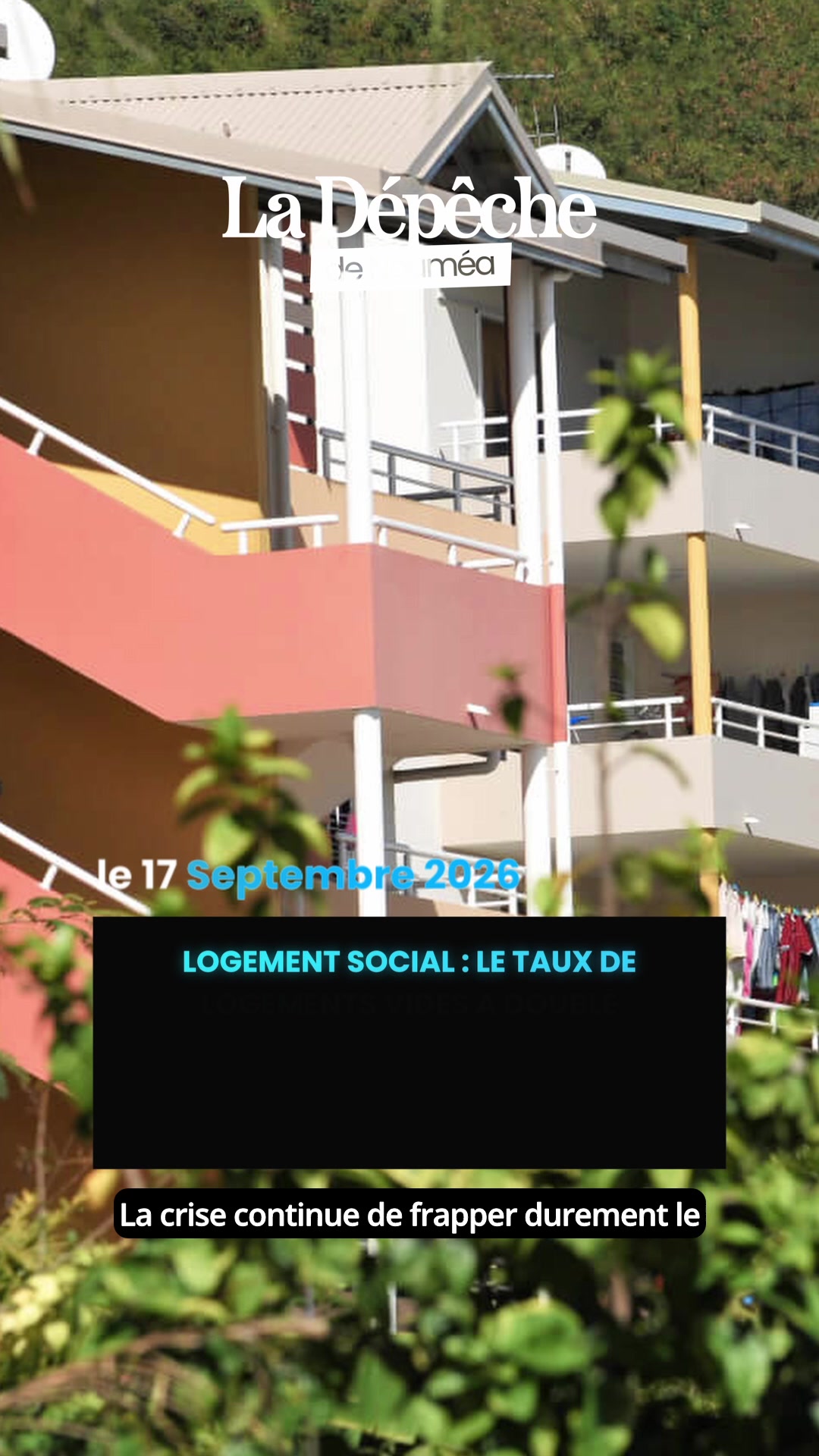 Deux ans après les émeutes, le logement social calédonien craque : vacance doublée, impayés en hausse, chantiers à l'arrêt... on vous montre les chiffres qui font mal.      📎 Lien en bio