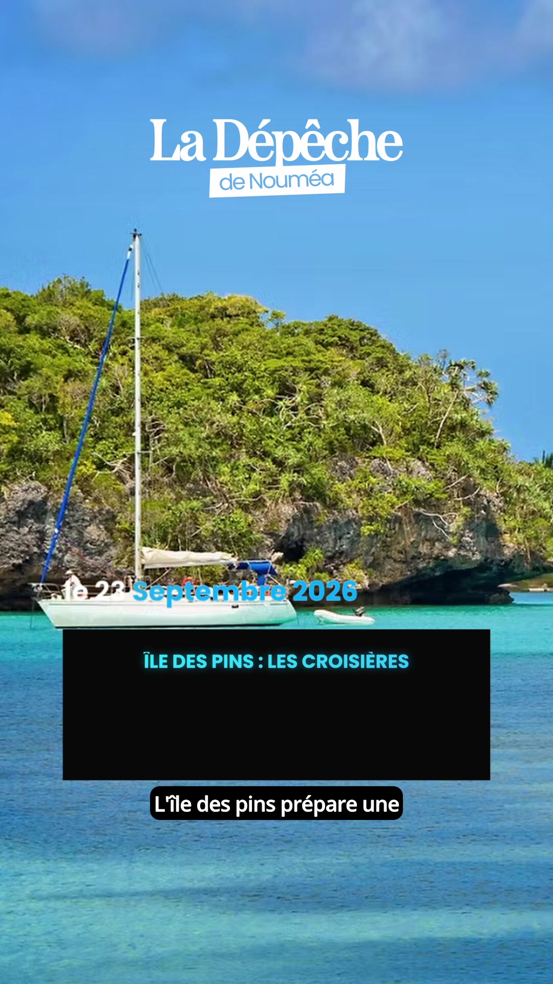 Les paquebots vont-ils revenir à l'Île des Pins ? La réponse dépend d'une seule condition : que l'île garde la main !      📎 Lien en bio