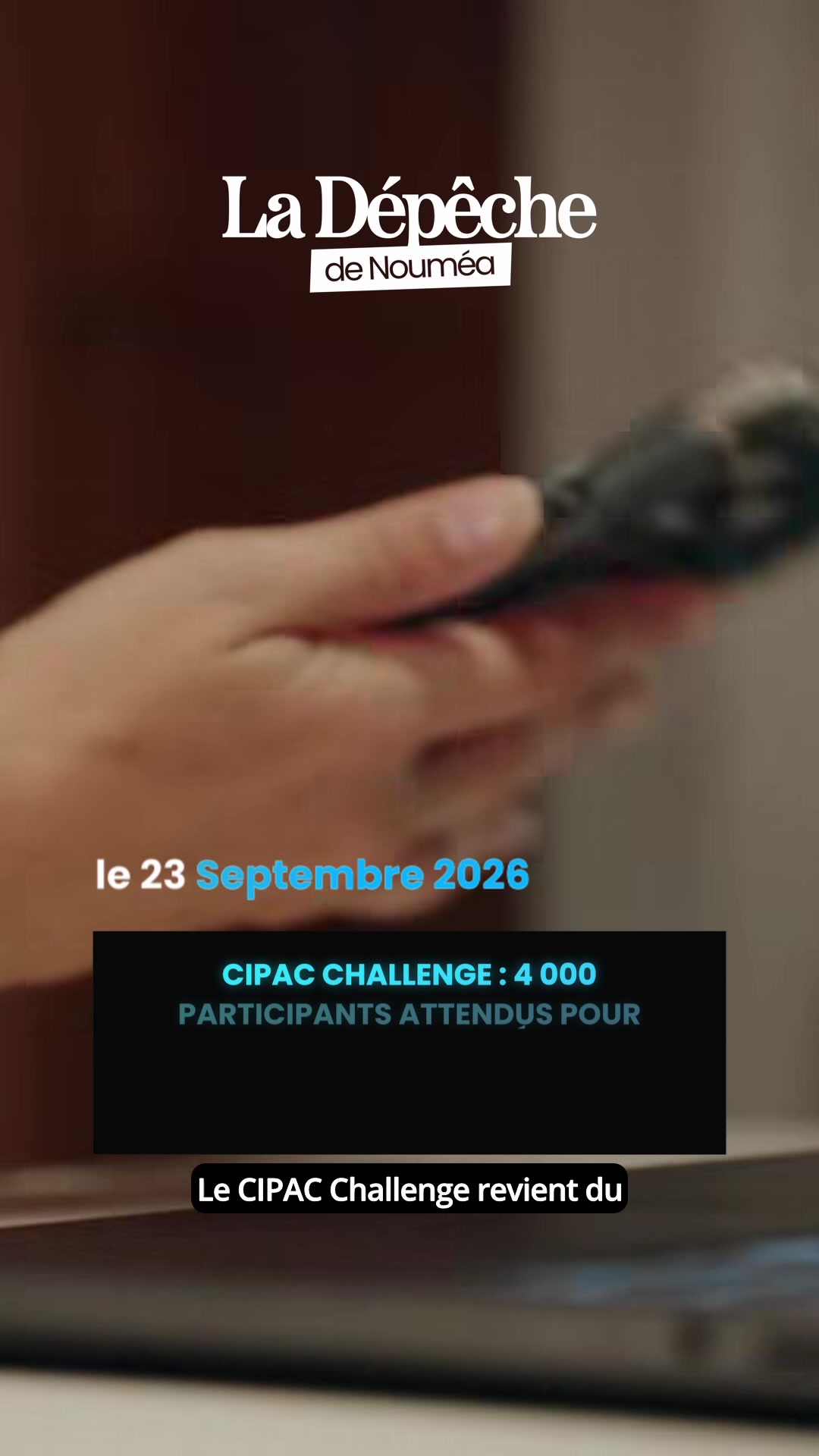 4000 participants, 260 entreprises, 1 objectif : relier la Calédonie à Tahiti à pied... le CIPAC Challenge revient plus fort que jamais !      📎 Lien en bio