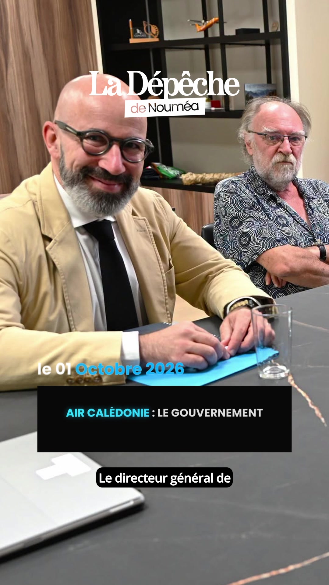 Aircal au bord de la liquidation, le grand patron de l'Aviation civile débarque à Nouméa... et tout le pays retient son souffle 😳✈️      📎 Lien en bio