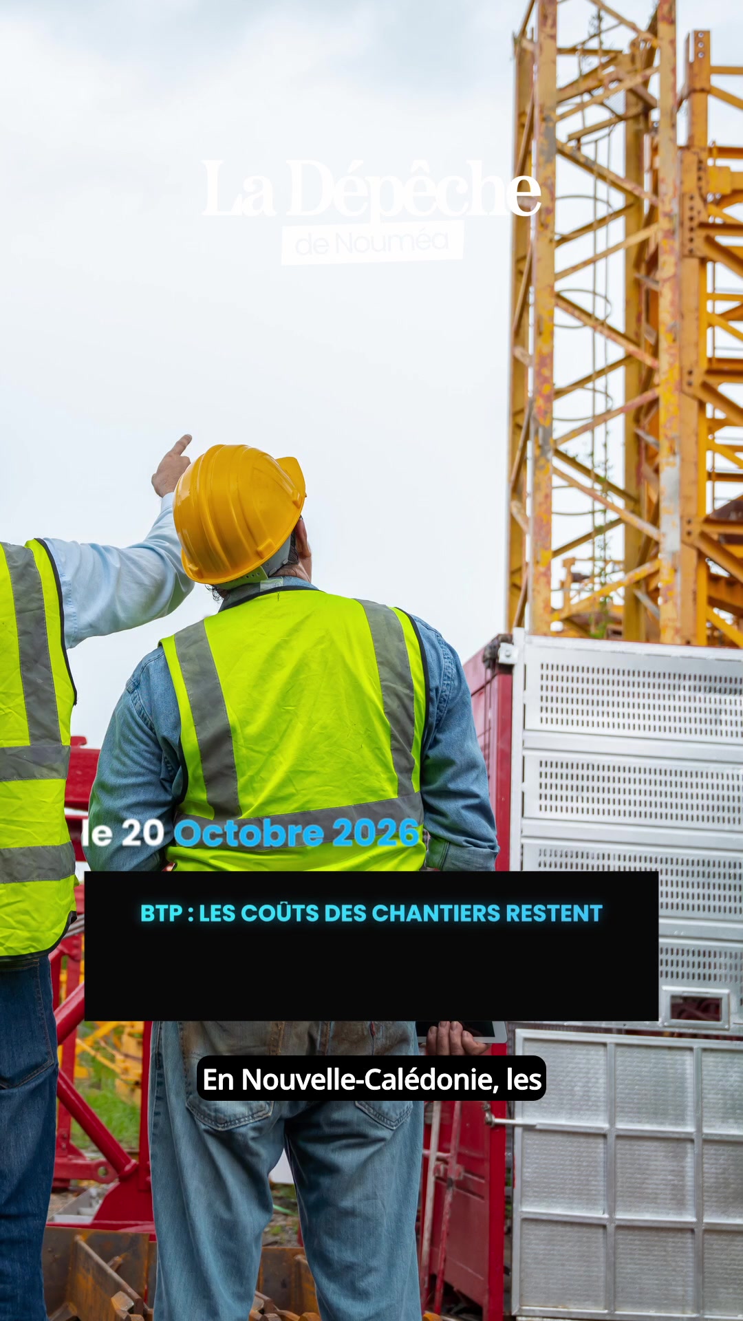 Le gazole bondit de 28 % sur un an : les chantiers calédoniens paient la facture ! 🚧     📎 Lien en bio