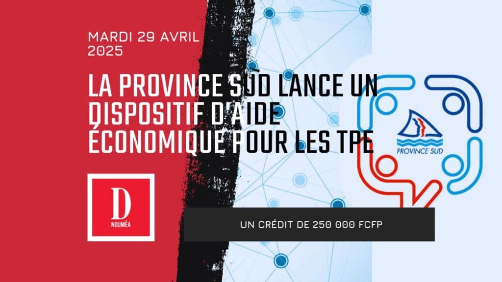 La province Sud lance un dispositif d’aide économique pour relancer les TPE 