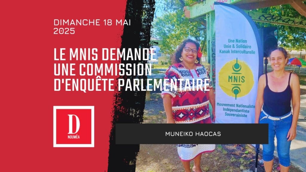 Le MNIS demande une commission d’enquête parlementaire