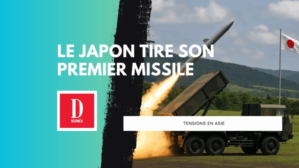 Le Japon tire son premier missile