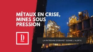 Métaux en crise, mines sous pression