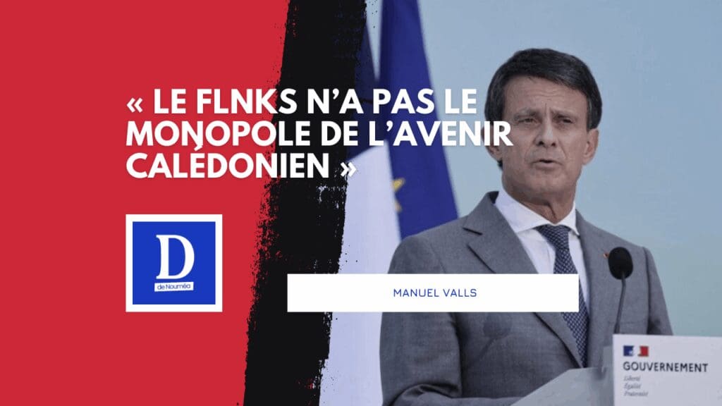 Tribune de Valls : la jeunesse calédonienne mérite mieux