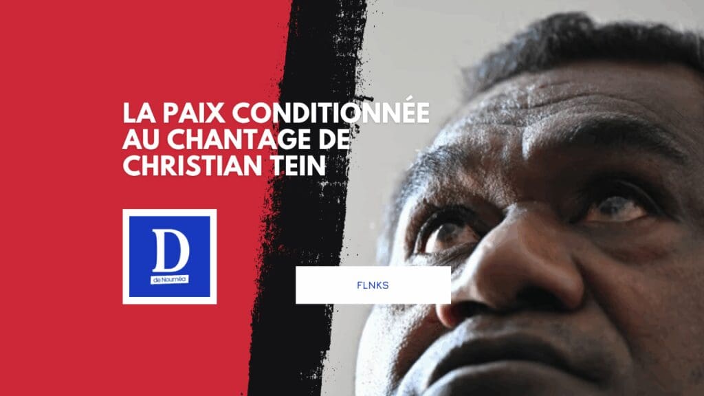 Christian Tein : de l’audition à la menace déguisée