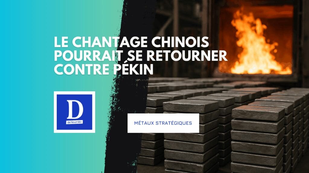 La Chine joue avec le feu en restreignant ses métaux critiques