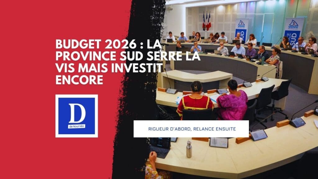 Province Sud :  Responsabilité, courage et cap vers l’investissement