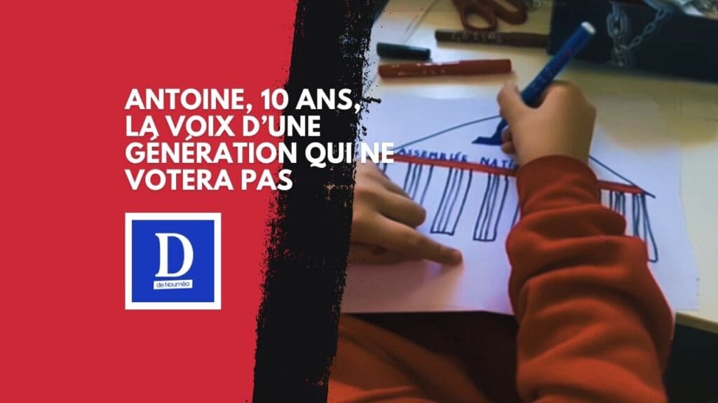Antoine, 10 ans, la voix d’une génération qui ne votera pas