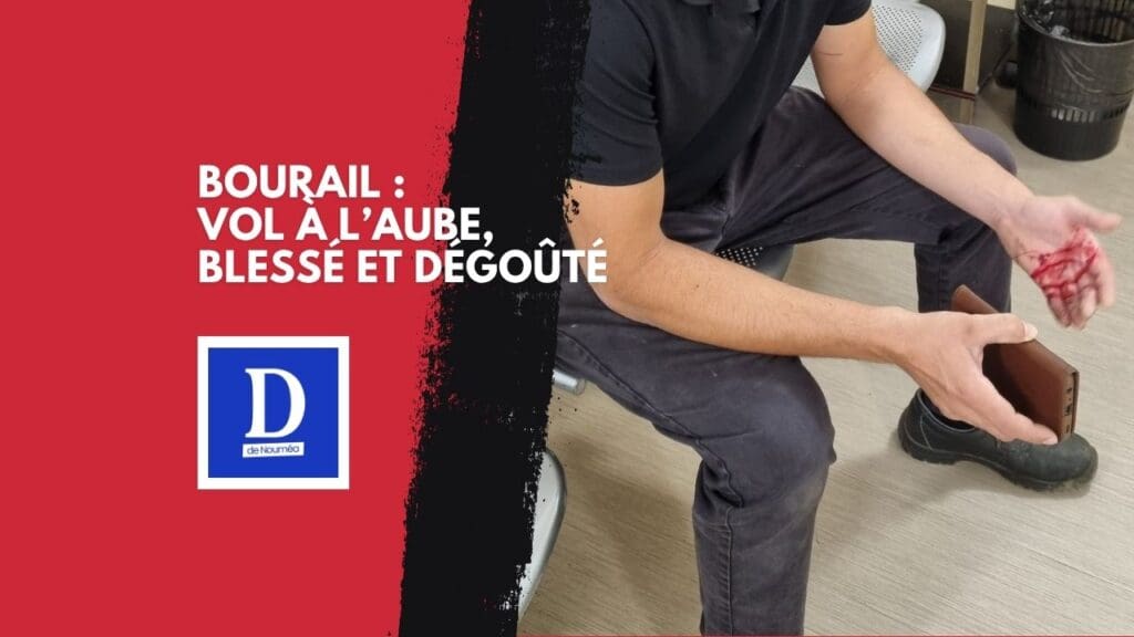 Bourail : vol à l’aube, blessé et dégoûté
