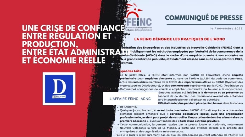 FEINC vs ACNC : le bras de fer qui secoue la concurrence