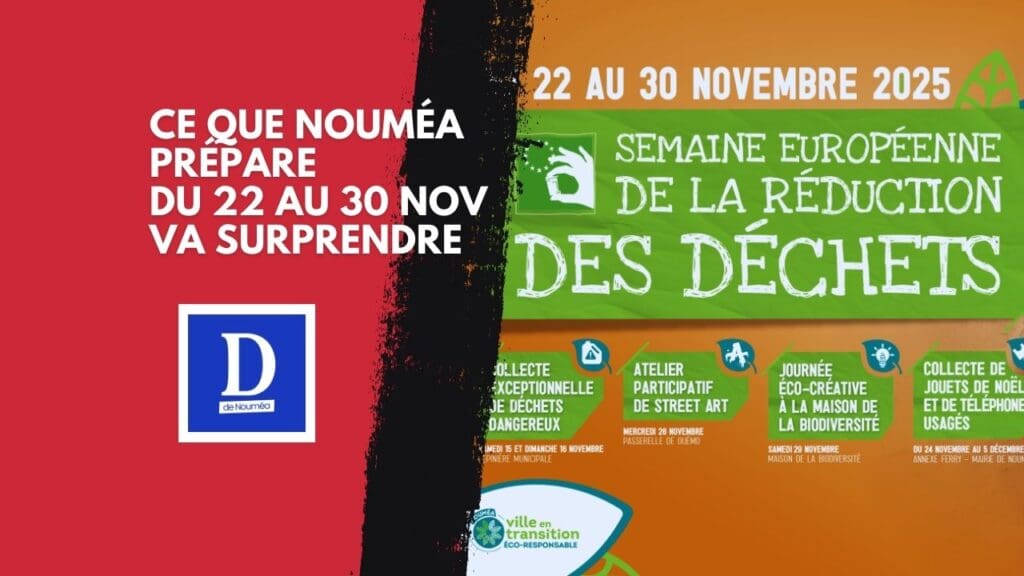 Nouméa choque tout le monde avec sa semaine anti-déchets !