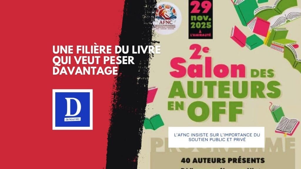 Salon des Auteurs : la littérature calédonienne passe à l’offensive