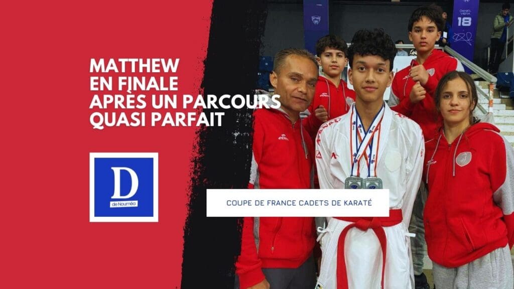 Karaté – Coupe de France Cadets : Matthew Thoze Emen enchaîne les podiums