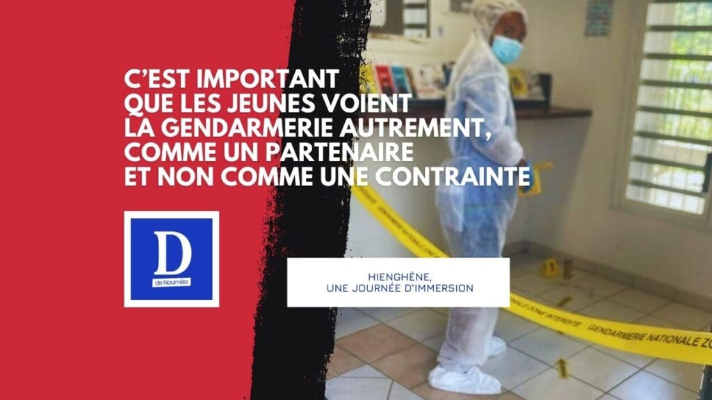 À Hienghène, la gendarmerie renforce le lien avec la jeunesse