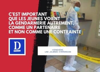 À Hienghène, la gendarmerie renforce le lien avec la jeunesse