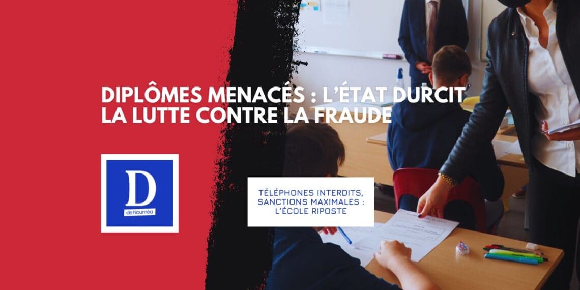 Fraudes aux examens : la fin de l’impunité en Nouvelle-Calédonie