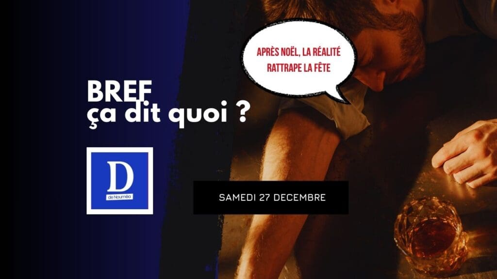 Après Noël, la réalité rattrape la fête